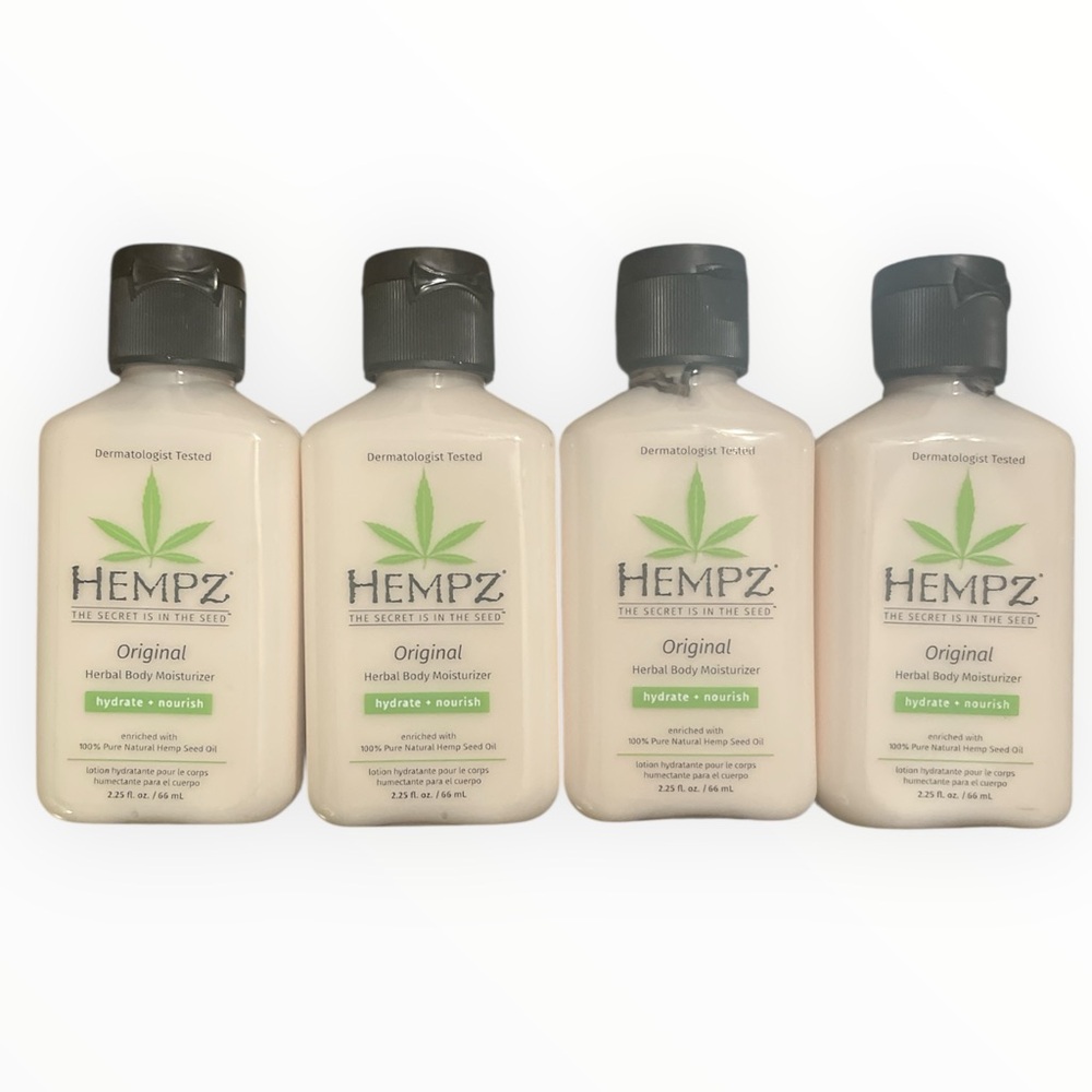 Set of 4 Hempz Original Herbal Body